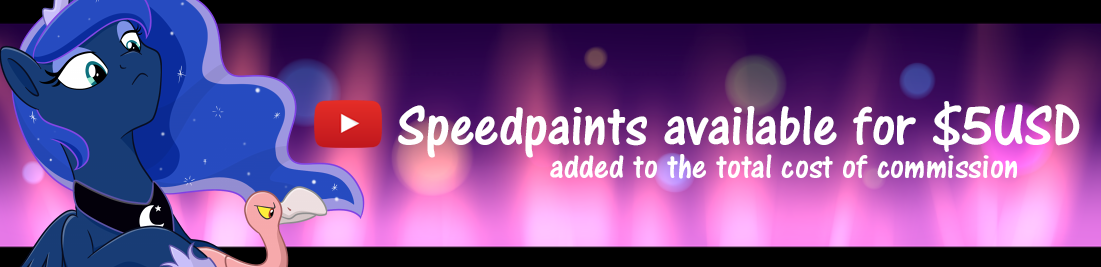 Speedpaints available for $5 USD